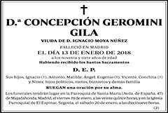 Concepción Geromini Gila